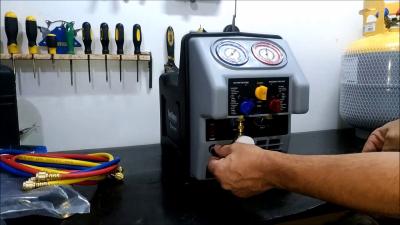 Como usar uma Recolhedora de Gás Refrigerante
